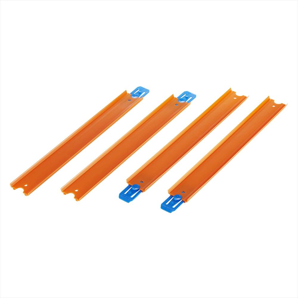 Pista Recta Hot Wheels Track Builder Unlimited Con 4 Conectores img #4