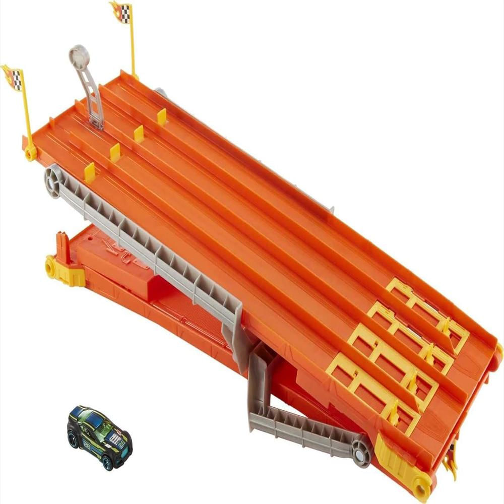 Pista Hot Wheels Action 4 Lane Elimination Race Con Vehículo img #3