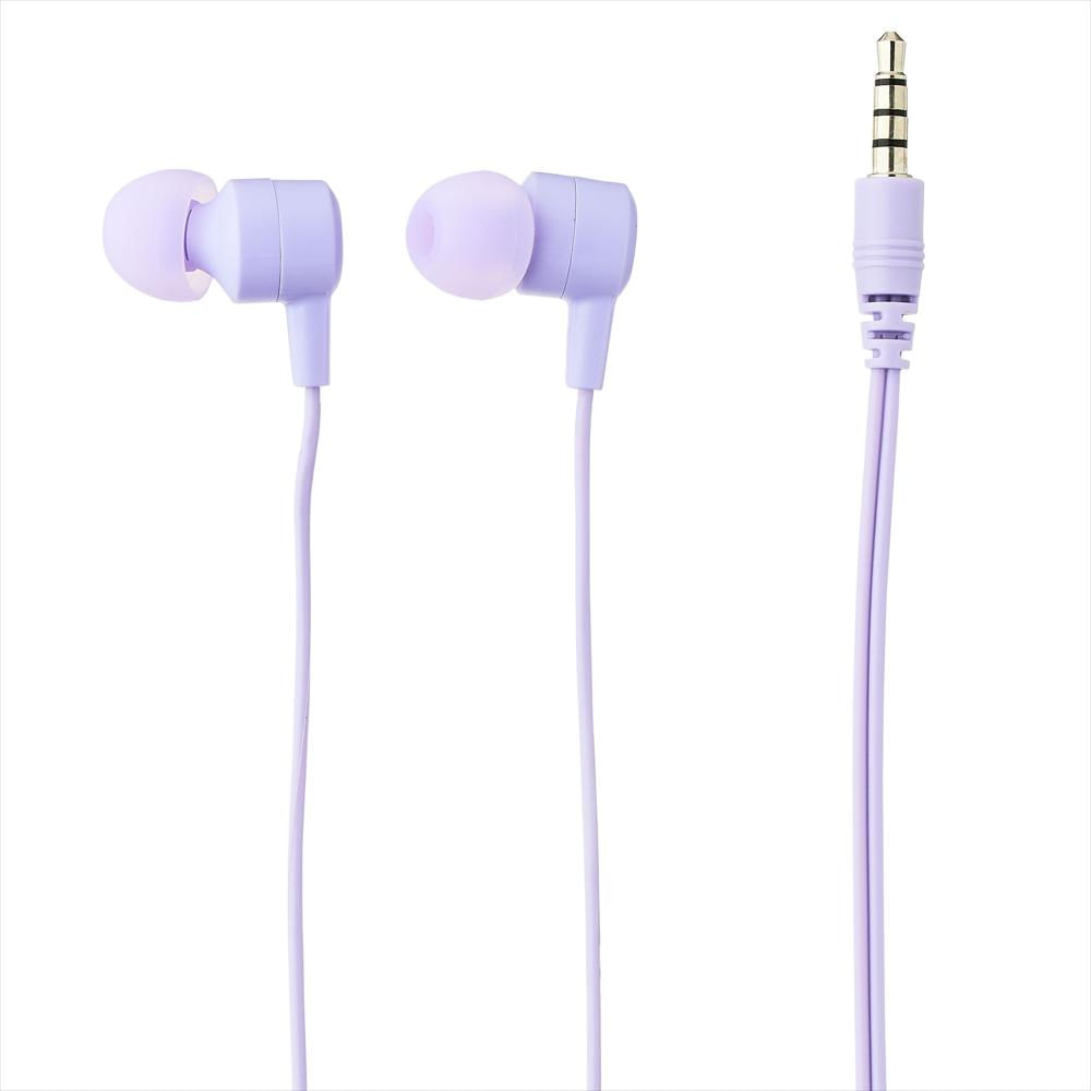 Audífonos Onn In Ear Con Micrófono Y Puntas De Silicona Lila img #1