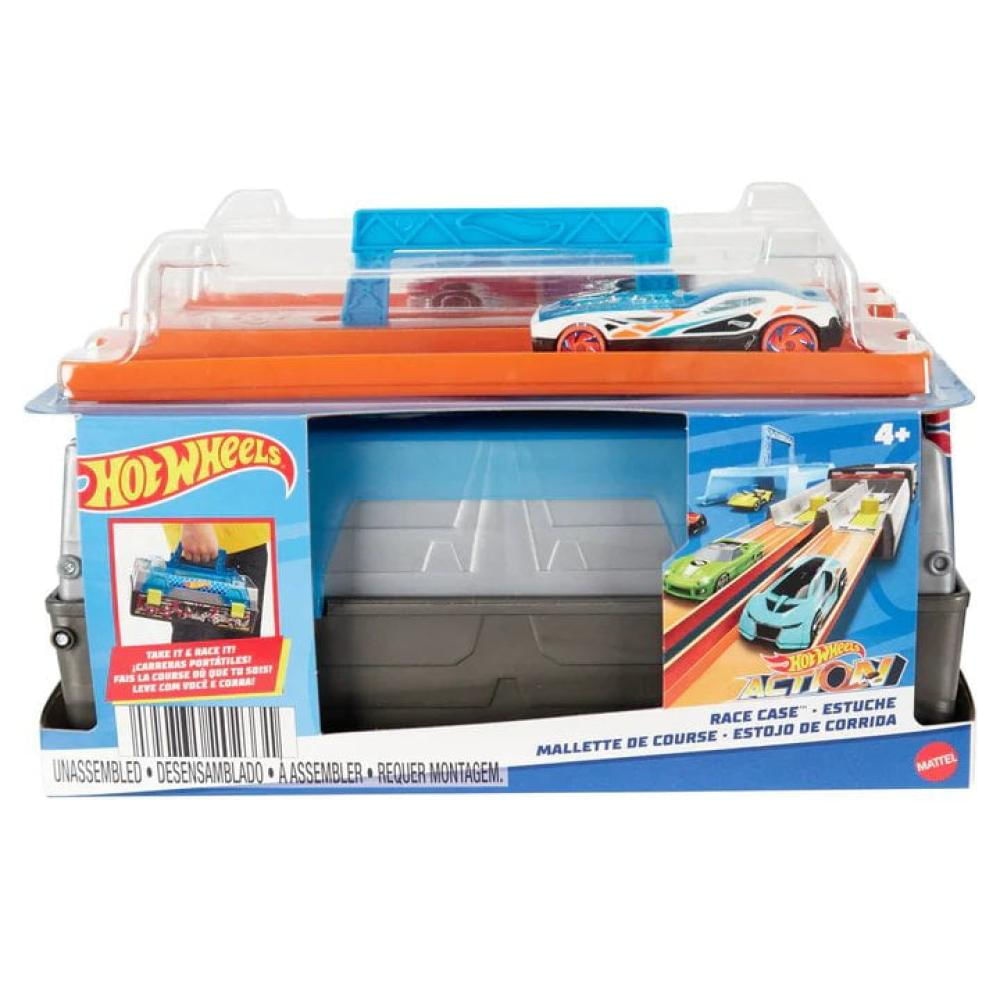 Hot Wheels Action Race Case Con 2 Carros Y Estuche img #1