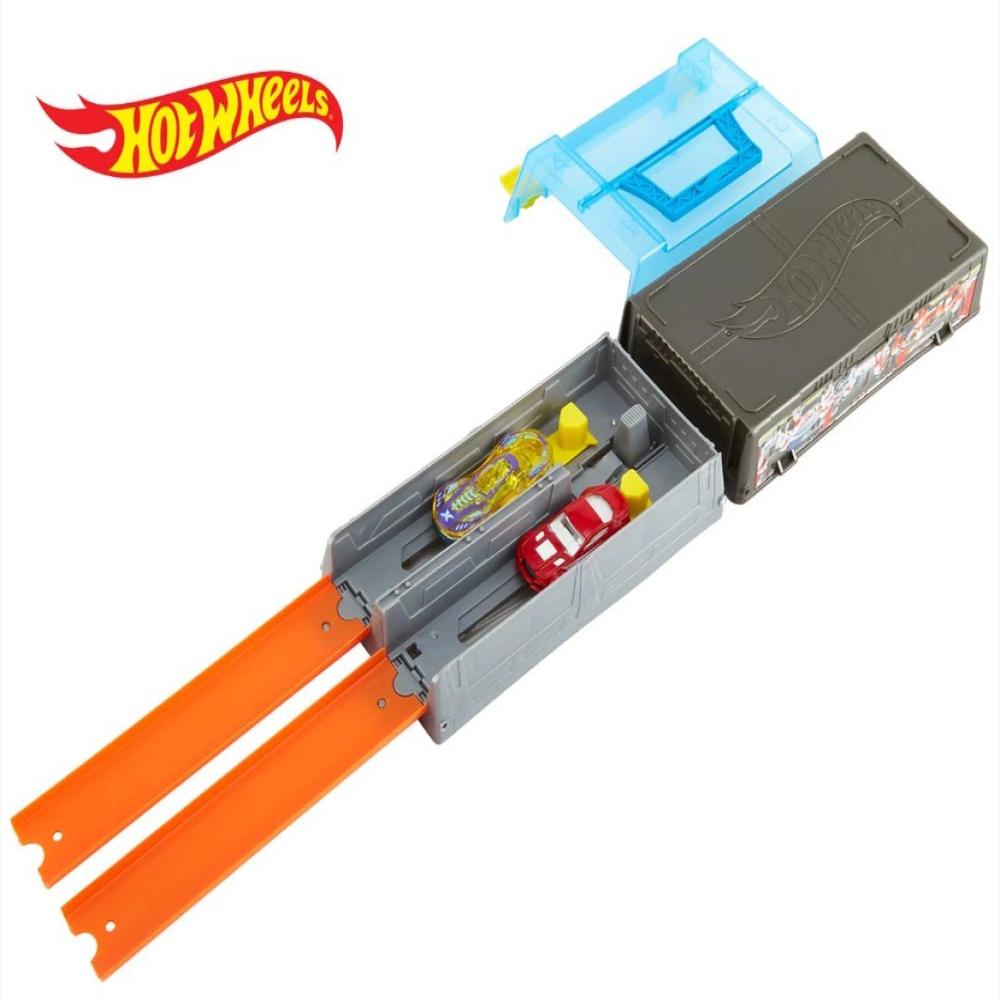 Hot Wheels Action Race Case Con 2 Carros Y Estuche img #2