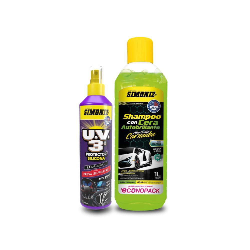 Sili Uv3 Fresa 300Ml + Shampoo Econopack 1L SIMONIZ 210182 img #1
