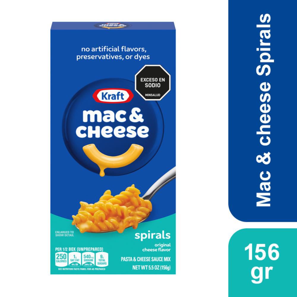 Macarrones KRAFT cheese espirales (156  gr) img #1