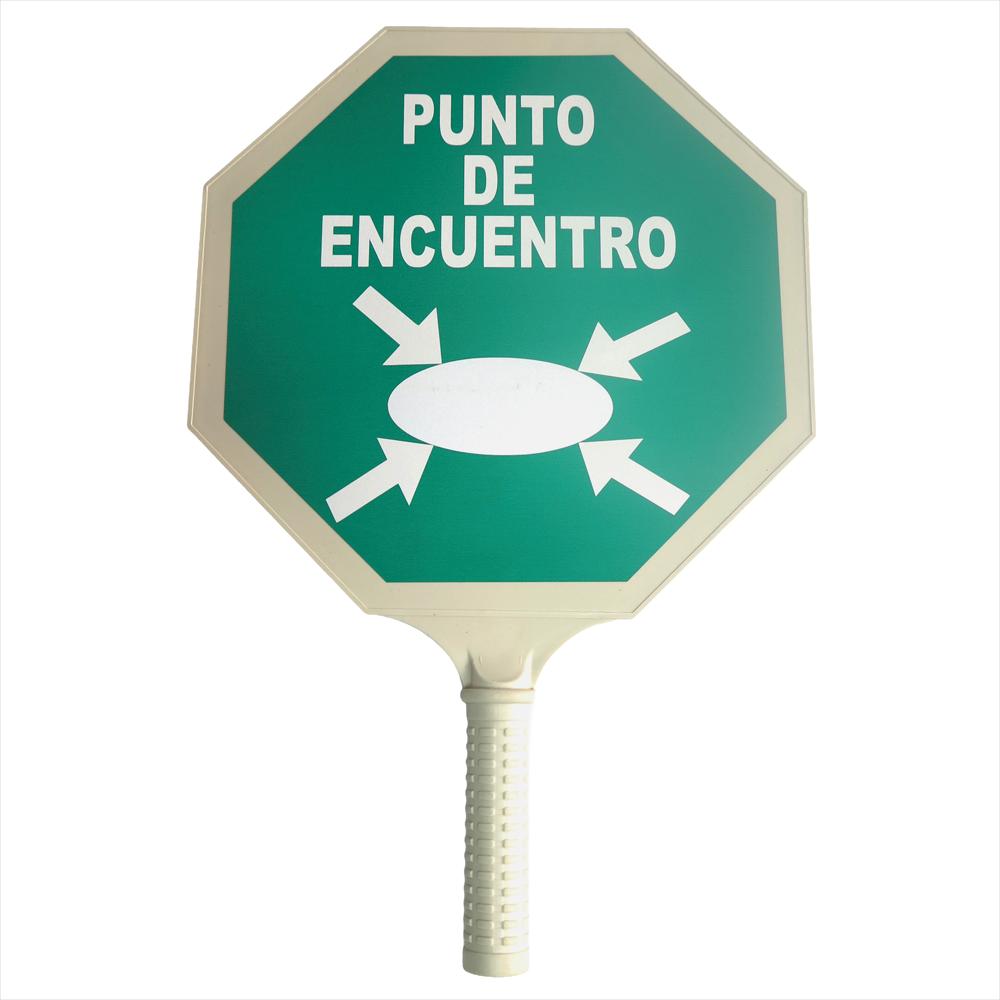 Paleta Punto Encuentro Octagonal Reflec 29.5 Cm img #1