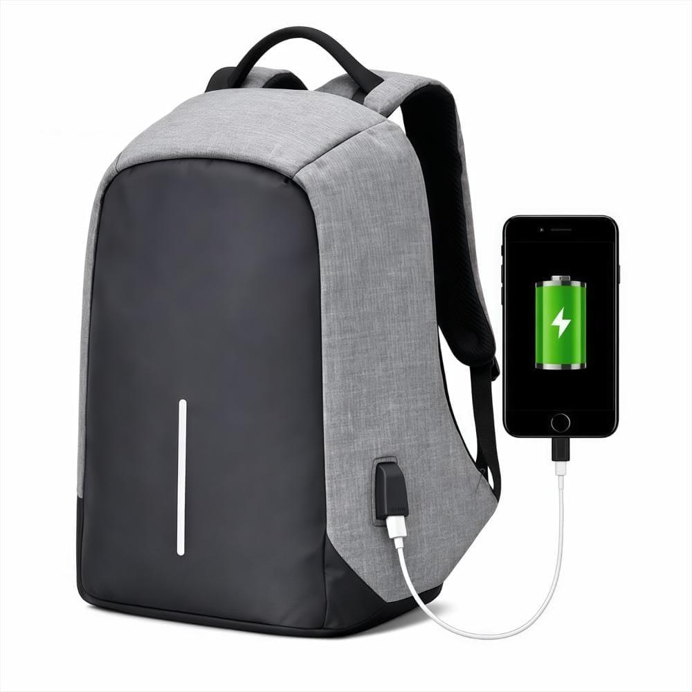 Maleta Morral Antirrobo Con Puerto Usb Impermeable No Generica img #1