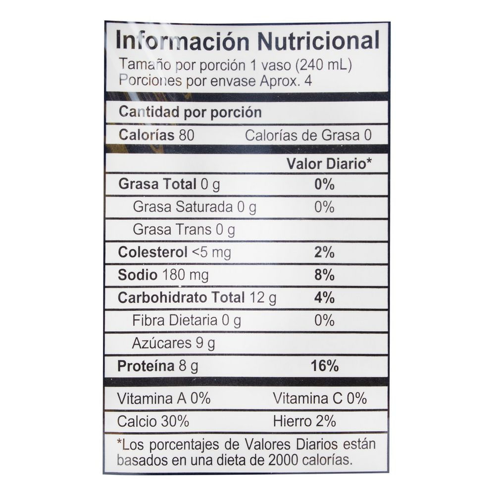 Leche deslactosada ALQUERIA descremada x4und 1000ml (4000  ml) img #2