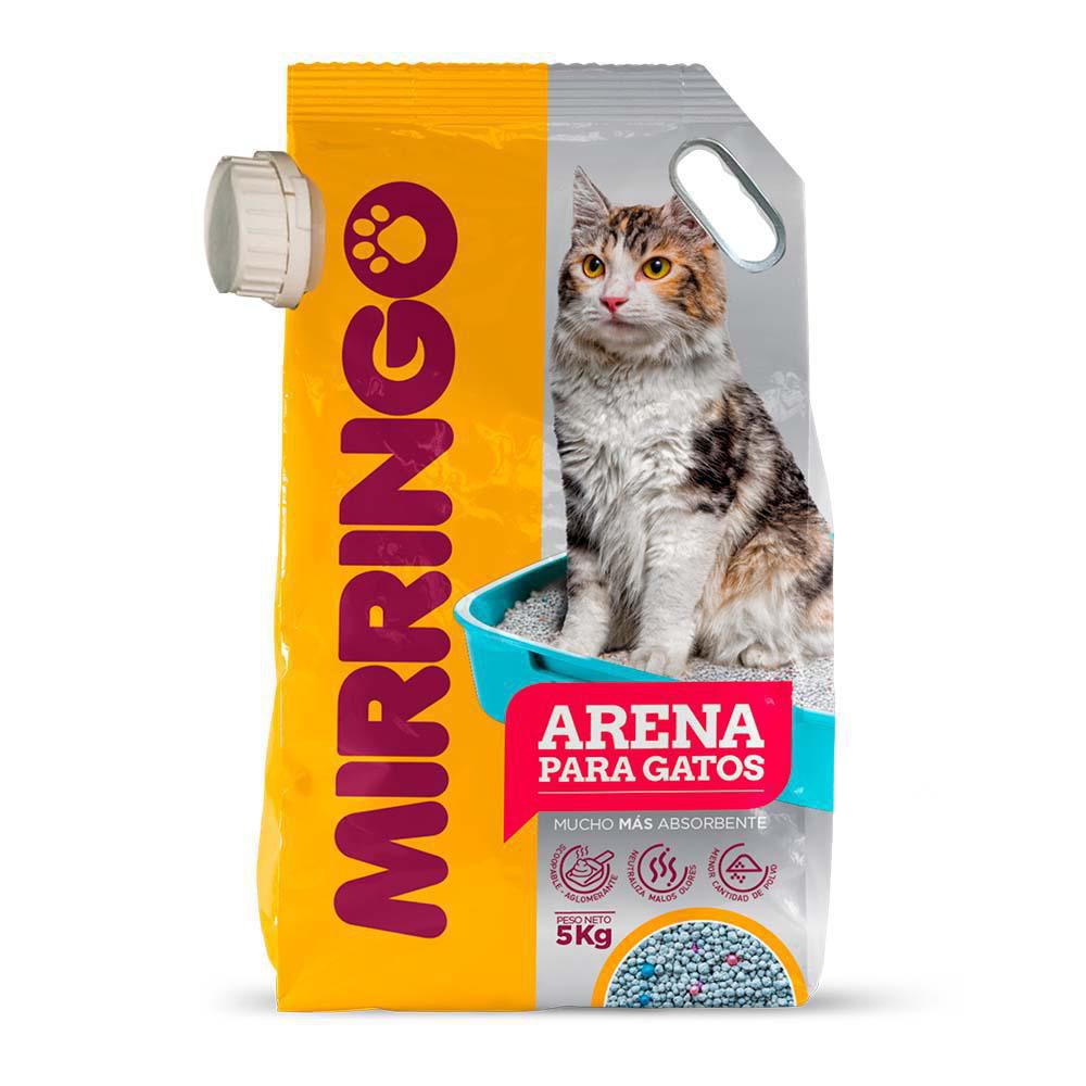 Arena para gatos MIRRINGO mucho más absorbente (5000  gr) img #1