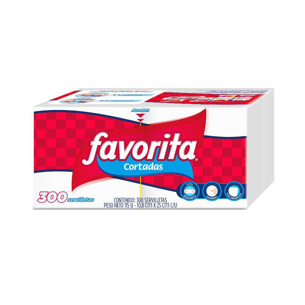 Servilletas FAVORITA cortadas (300  und) img #5