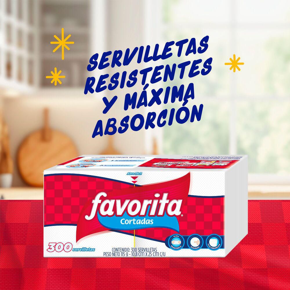 Servilletas FAVORITA cortadas (300  und) img #7