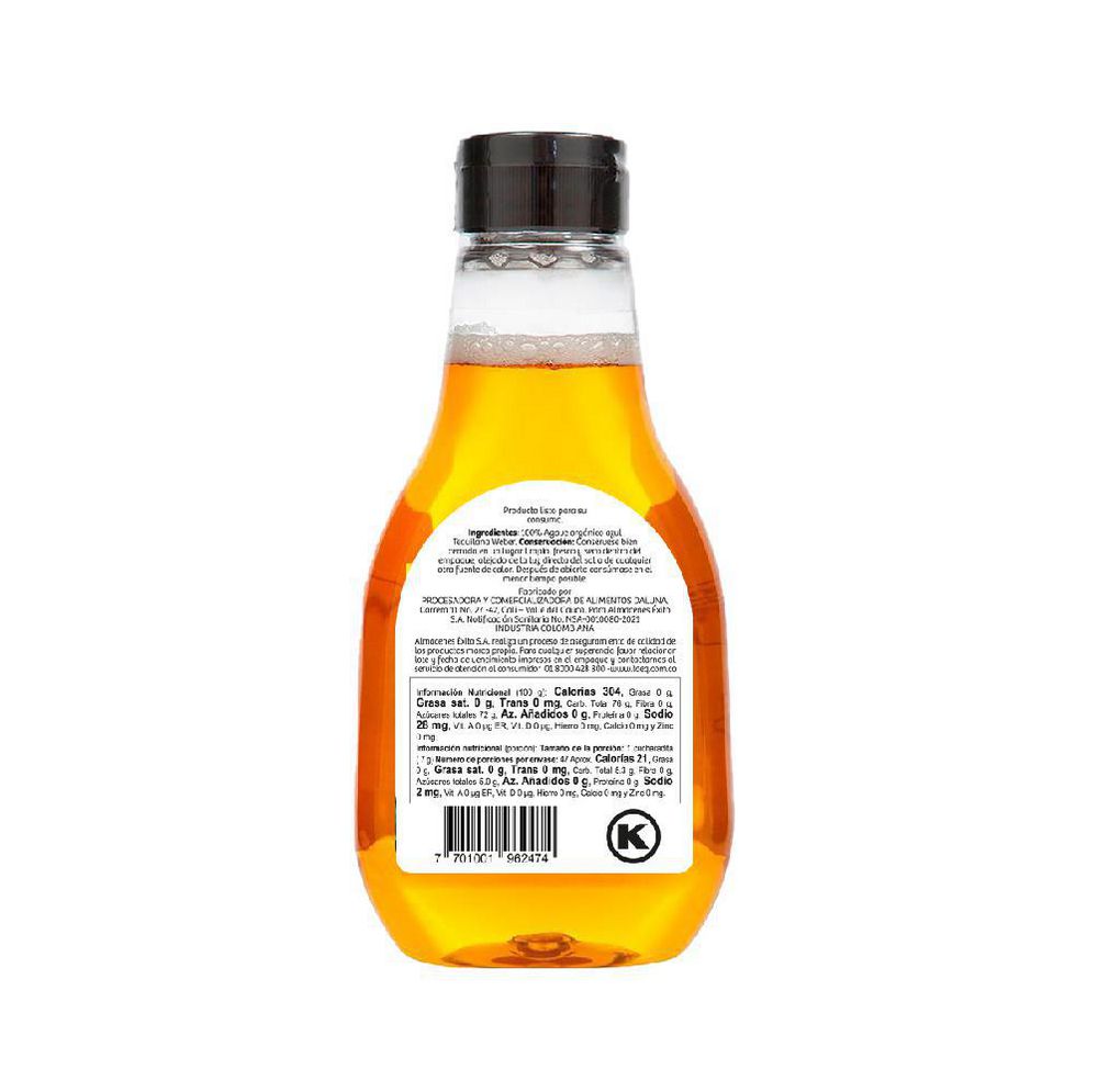 Sirope TAEQ de agave orgánico (330  gr) img #2