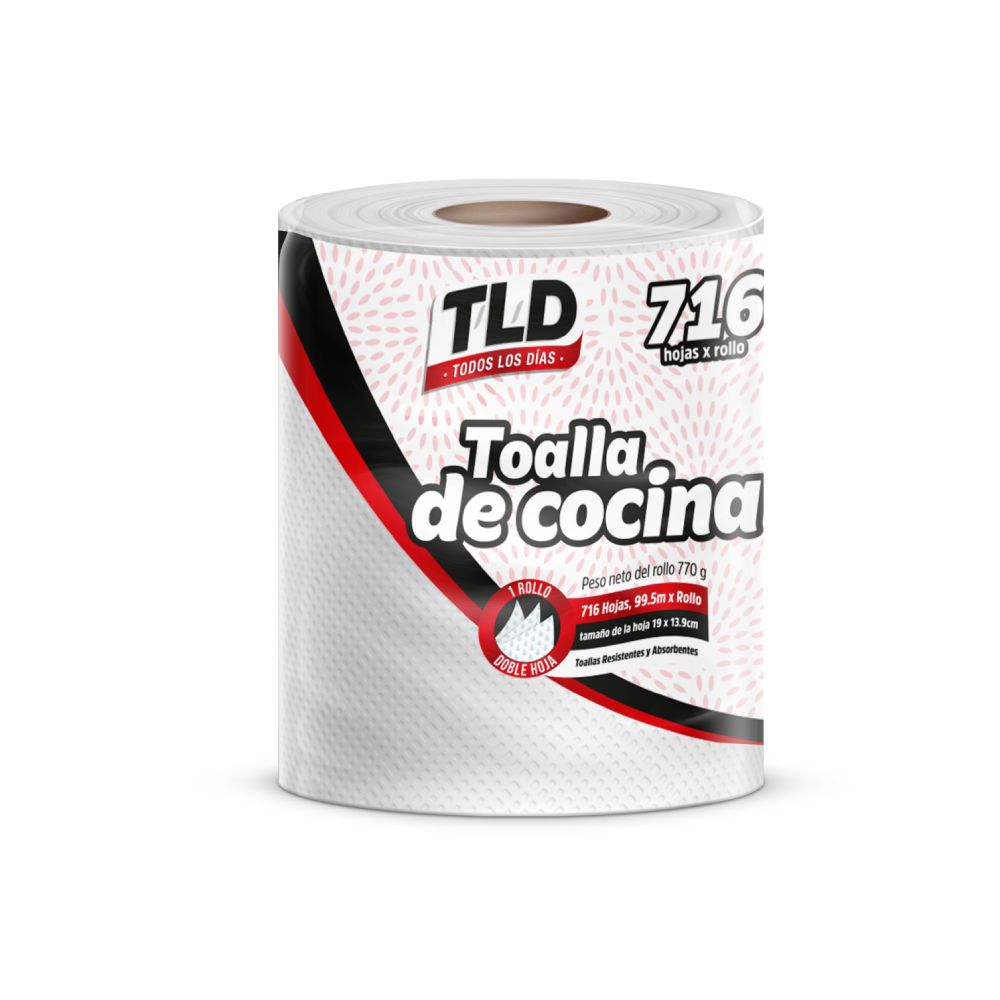 Toallas de cocina T/L/D TODOS LOS DIAS absorbentes (716  und) img #1