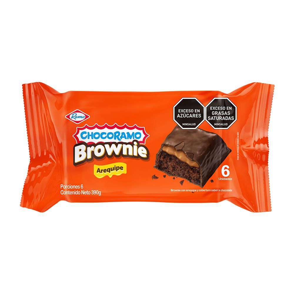 Brownie CHOCORAMO sabor arequipe (390  gr) img #1