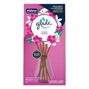 Ambientador GLADE varitas elixir floral (100 ml)