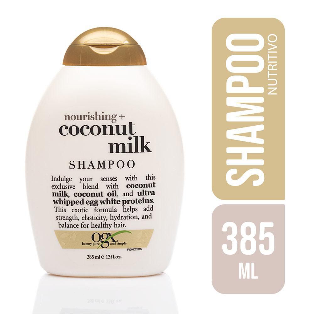 Shampoo ORGANIX Coconut milk (385  ml) img #1