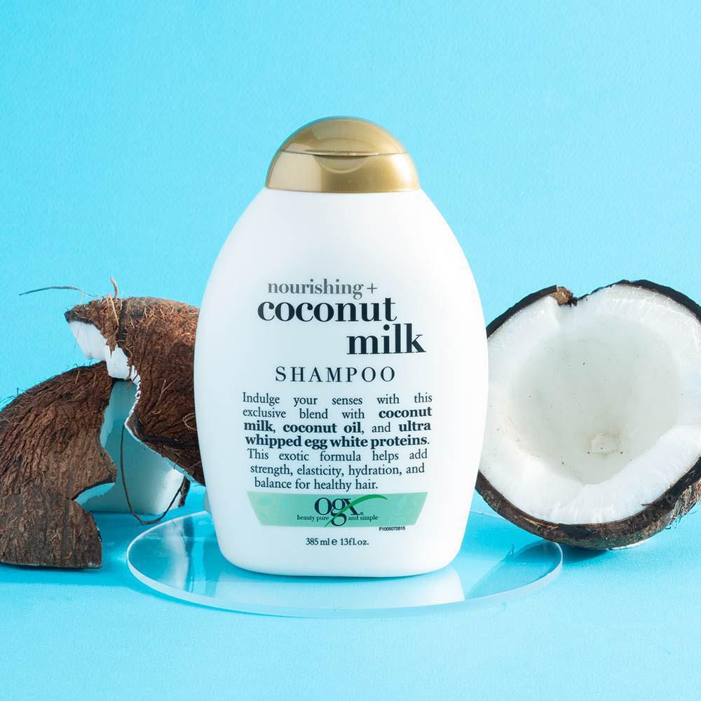 Shampoo ORGANIX Coconut milk (385  ml) img #4