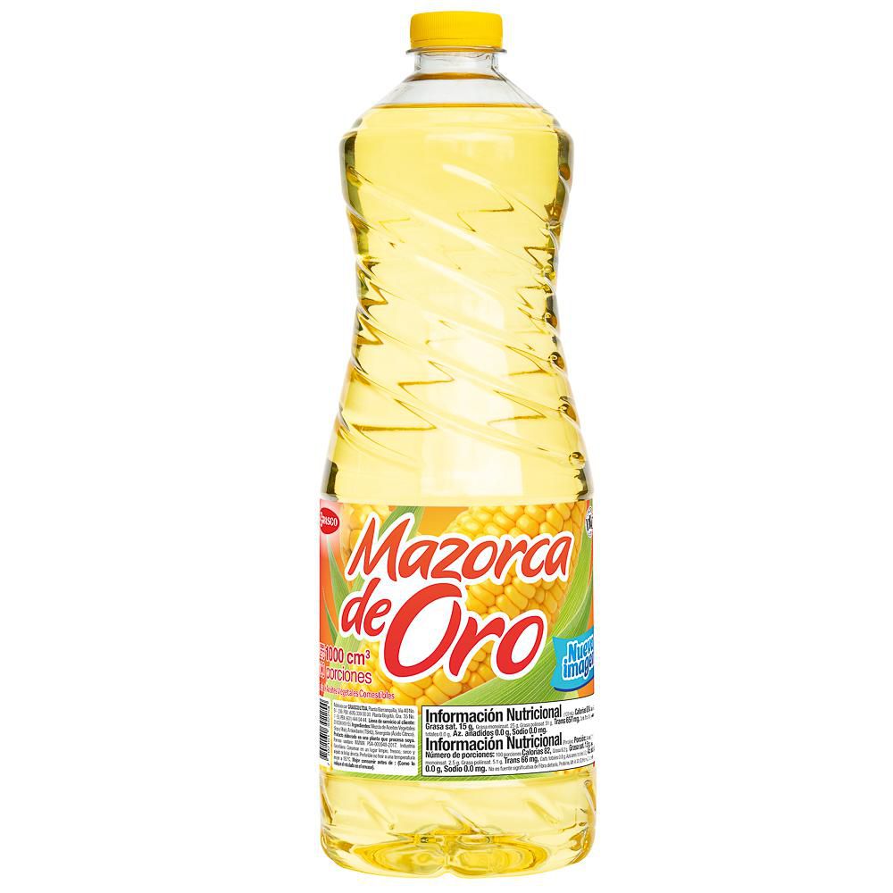 Aceite MAZORCA DE ORO vegetal multiusos (1000  ml) img #1
