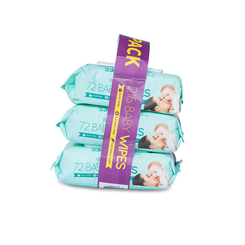 Toallitas húmedas PERSONAL CHOICE MARCA EXCLUSIV aloe vera (216  und) img #1