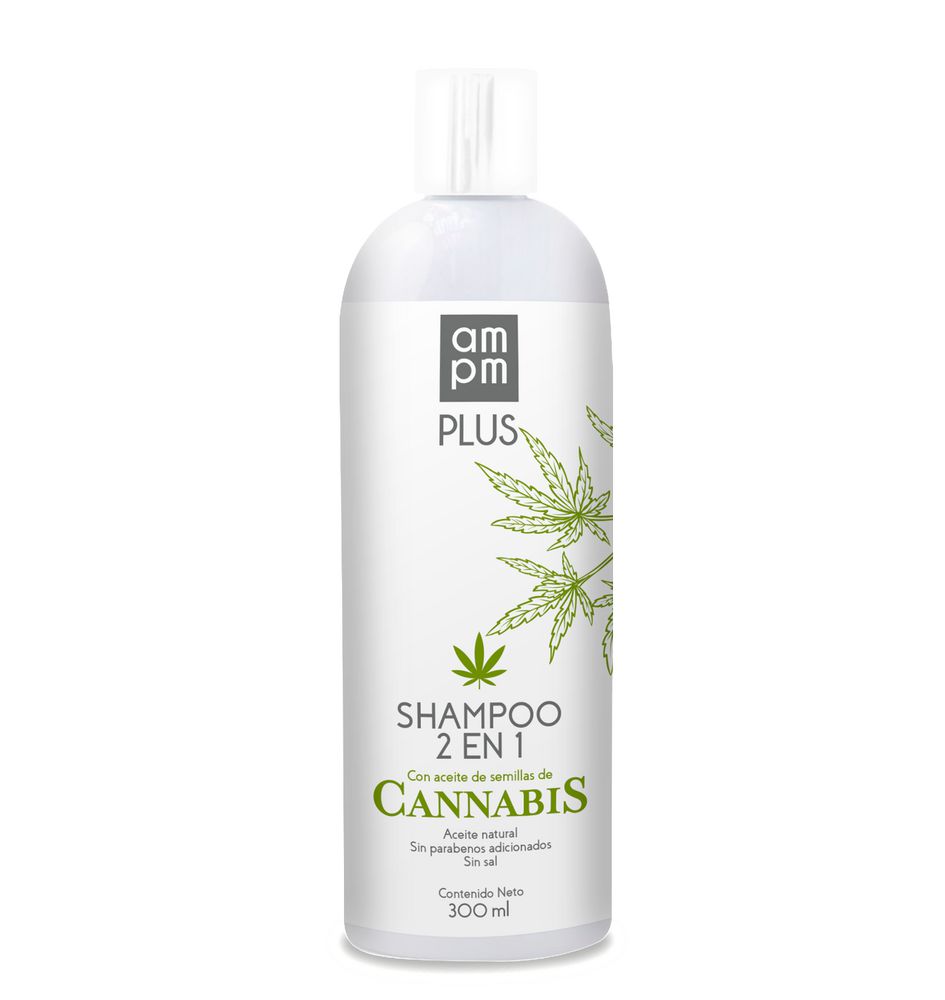 Shampoo AMPM PLUS en aceite de semillas cannabis (500  ml) img #1