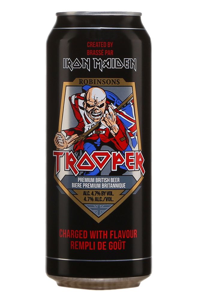 Cerveza IRON MAIDENS TROOPER lata lager (500  ml) img #1
