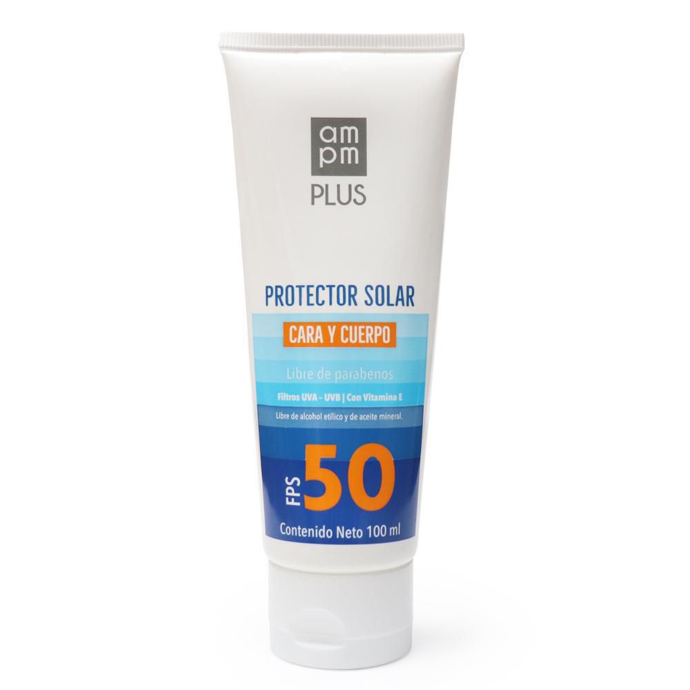 Protector solar AMPM PLUS cara y cuerpo (100  ml) img #1