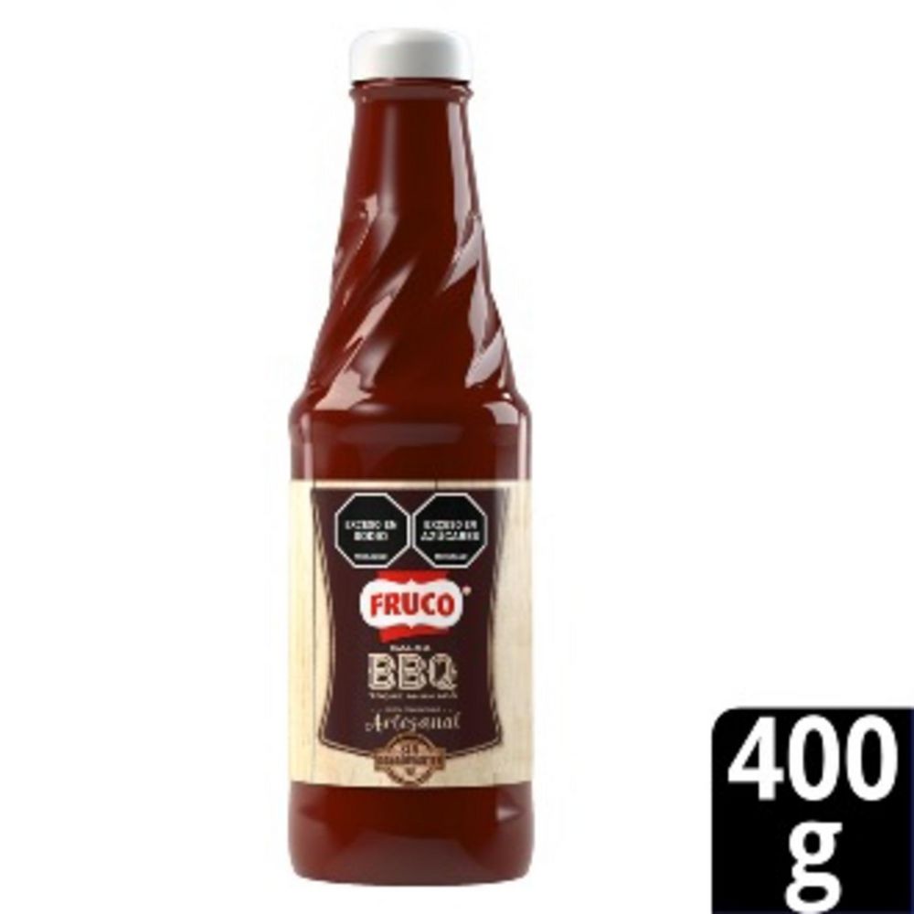 Salsa BBQ FRUCO artesanal en frasco (400  gr) img #1