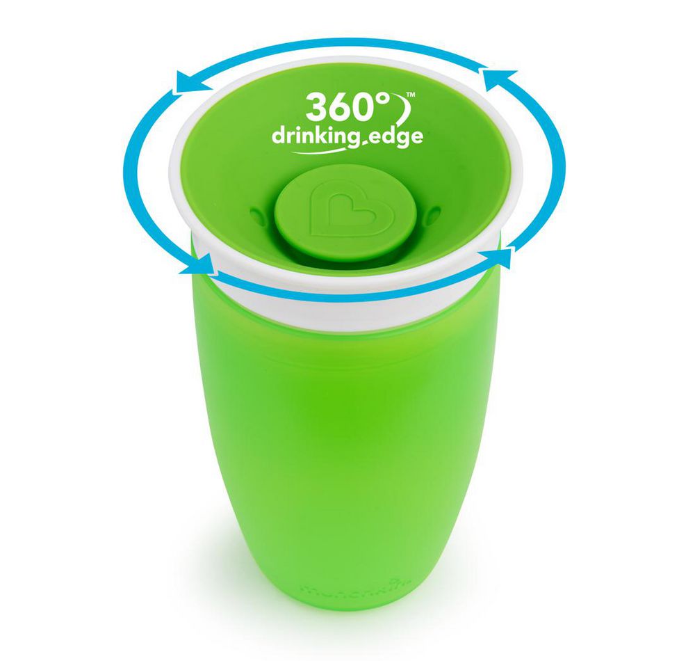 Vaso Entrenador Miracle Cup 10 Oz Verde B44142 MUNCHKIN img #1