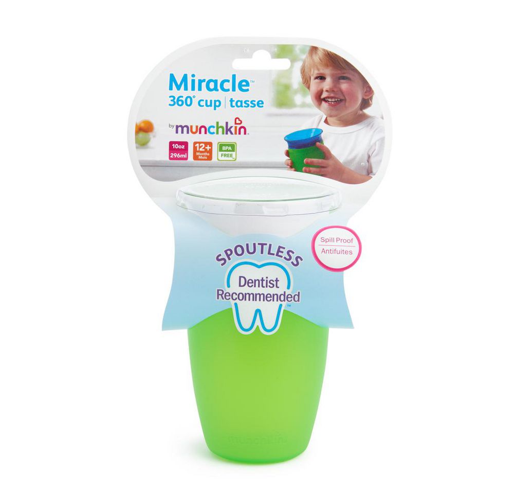 Vaso Entrenador Miracle Cup 10 Oz Verde B44142 MUNCHKIN img #5