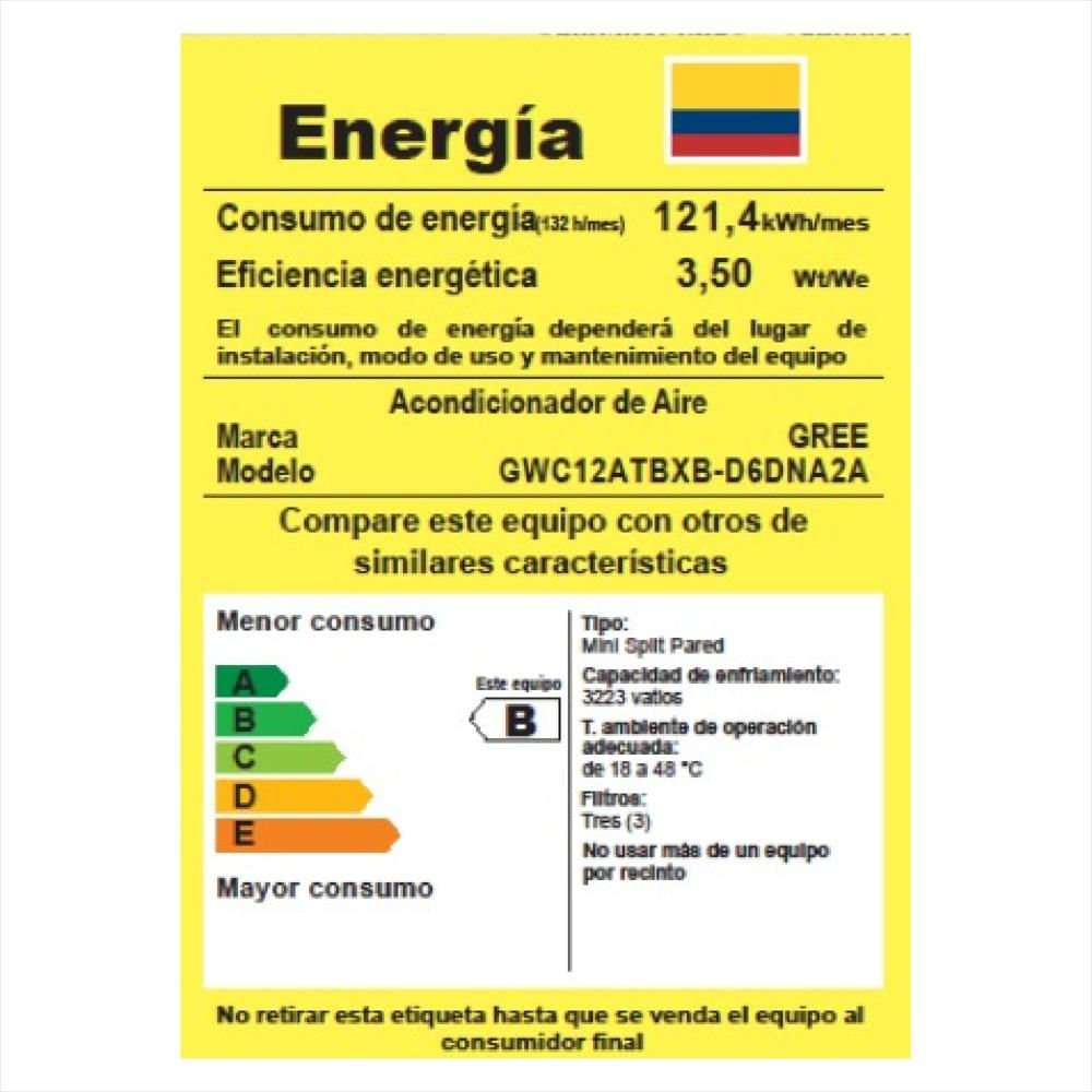 Aire Acondicionado Mini Split Inverter Clase B 24.000 Btu 220V img #5