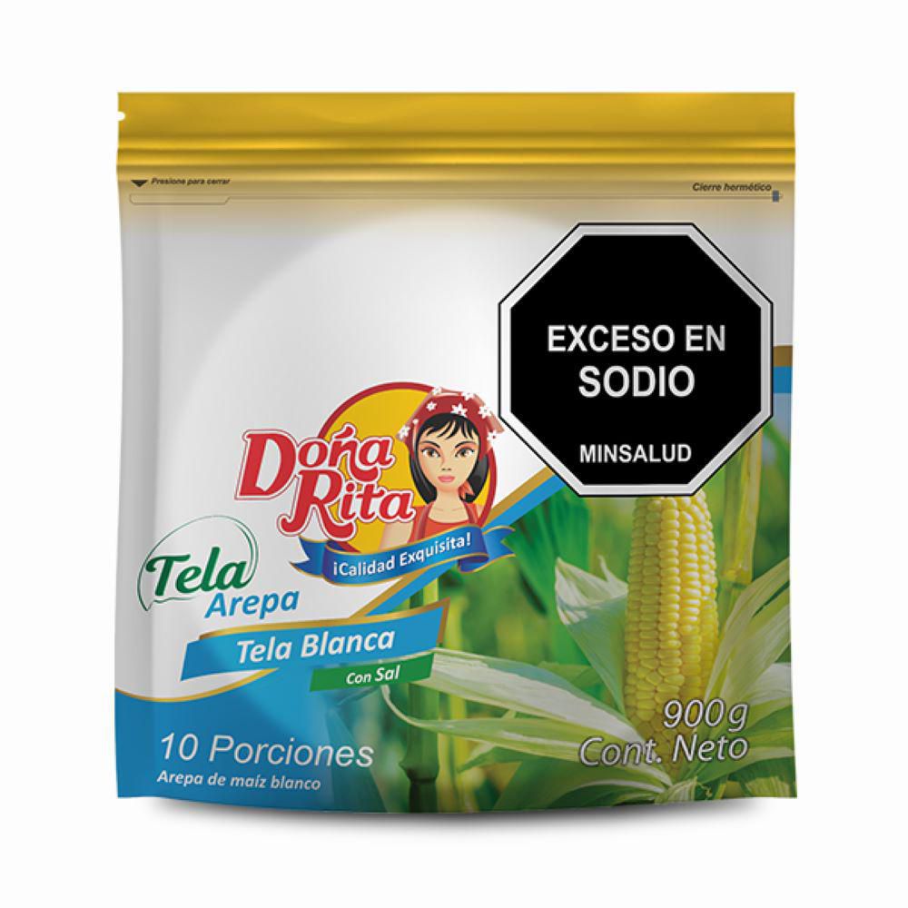 Arepas blancas DONA RITA margarina y sal (900  gr) img #1