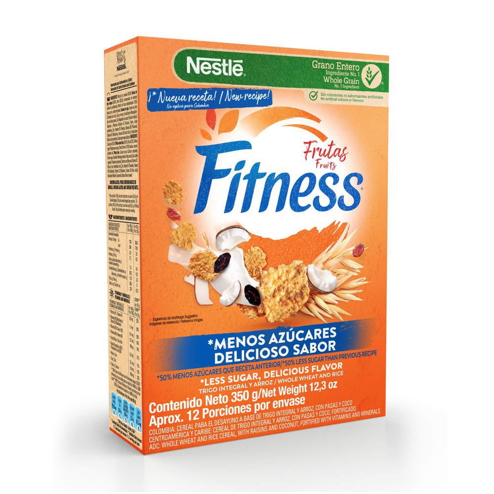 Cereal FITNESS frutas coco y pasas (350  gr) img #5