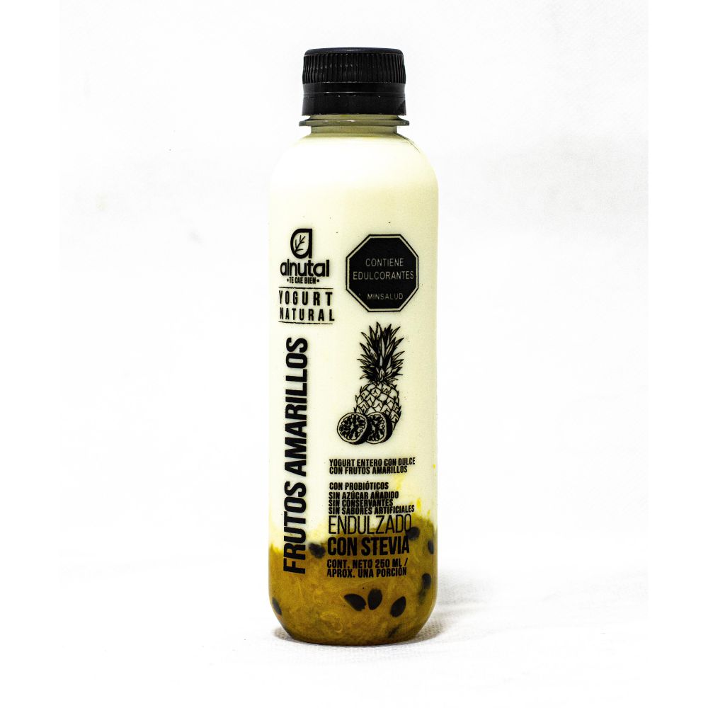 Yogurt a alnutal Amarillos Nat Stevia (250  ml) img #1