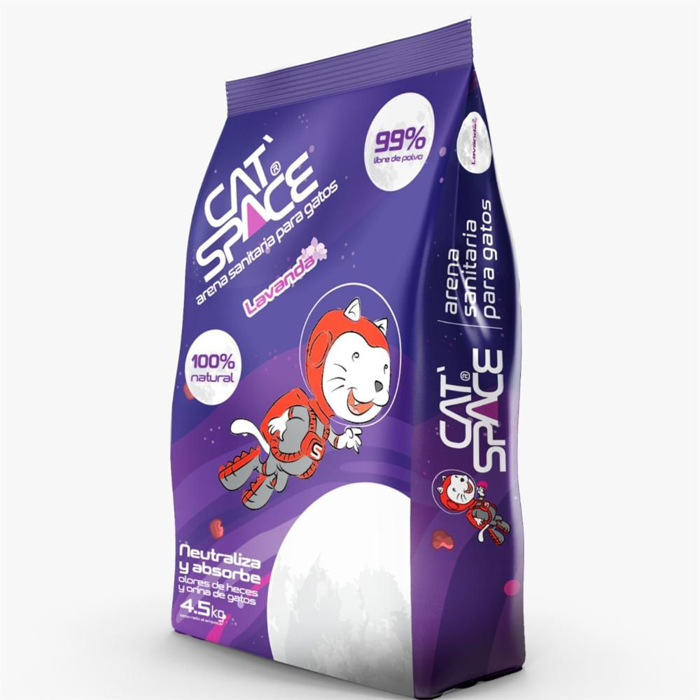 Arena Cat´Space Lavanda X 4,5 Kg img #2