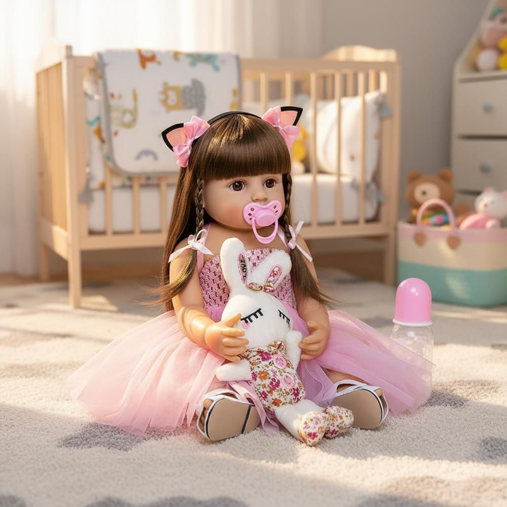 Muñeca Reborn Realista Con Accesorios img #2