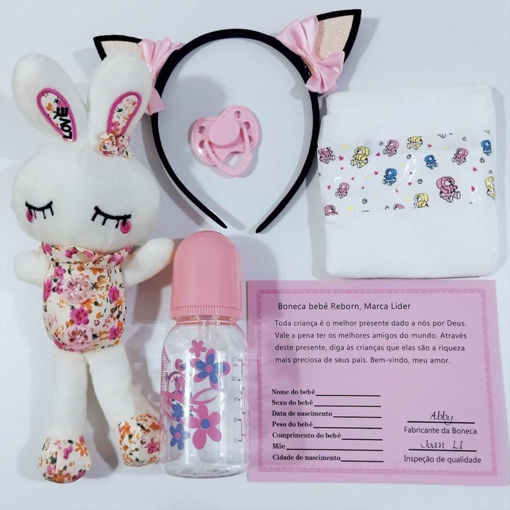 Muñeca Reborn Realista Con Accesorios img #3