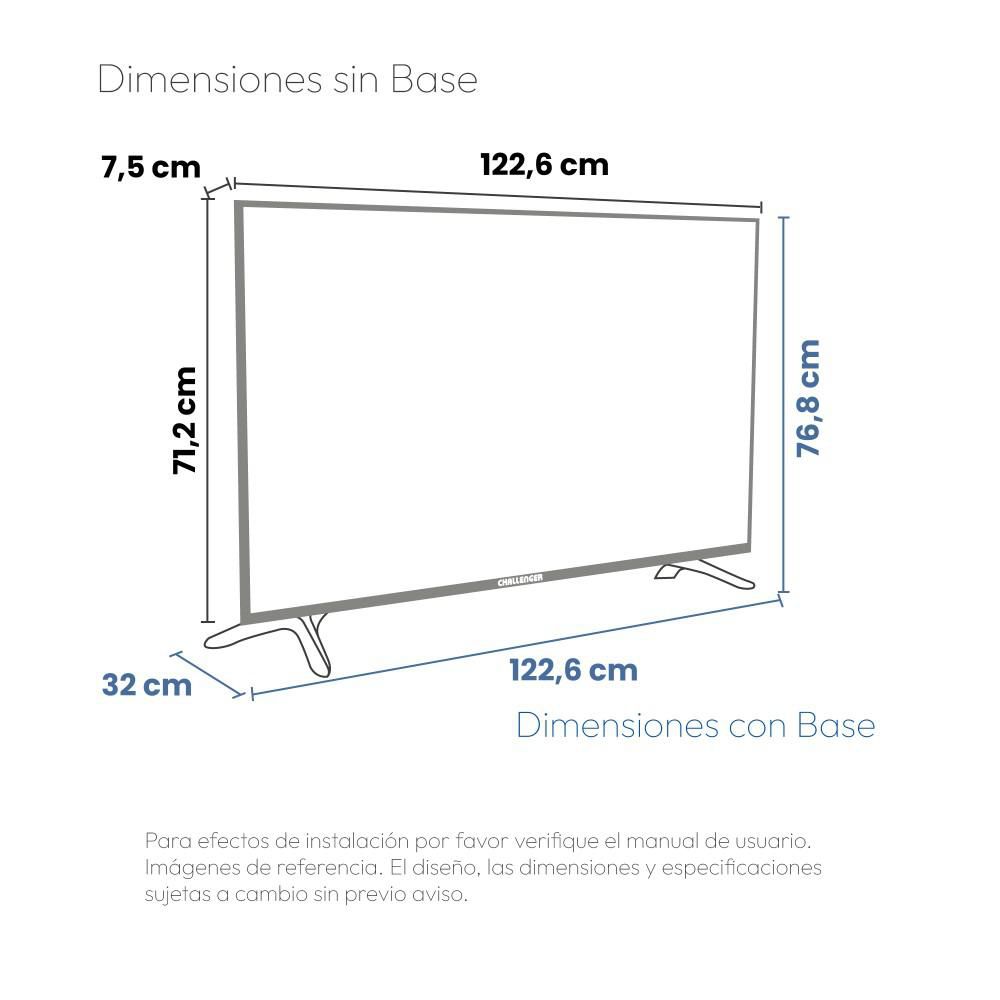Televisor CHALLENGER 55 pulgadas LED Uhd4K Smart TV 55TG2771 img #8