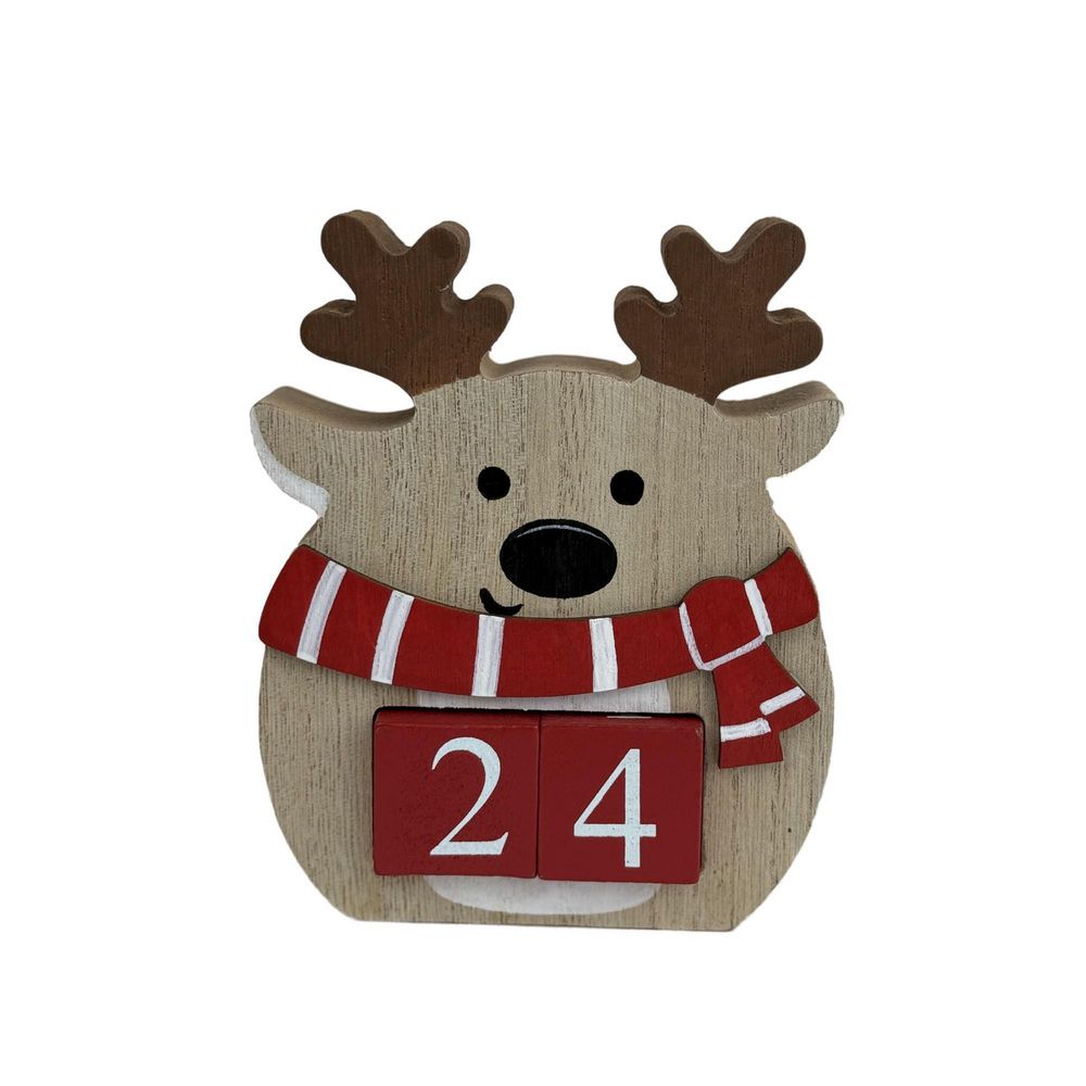 Calendario reno bufanda decorativo FINLANDEK 2022200043 img #1
