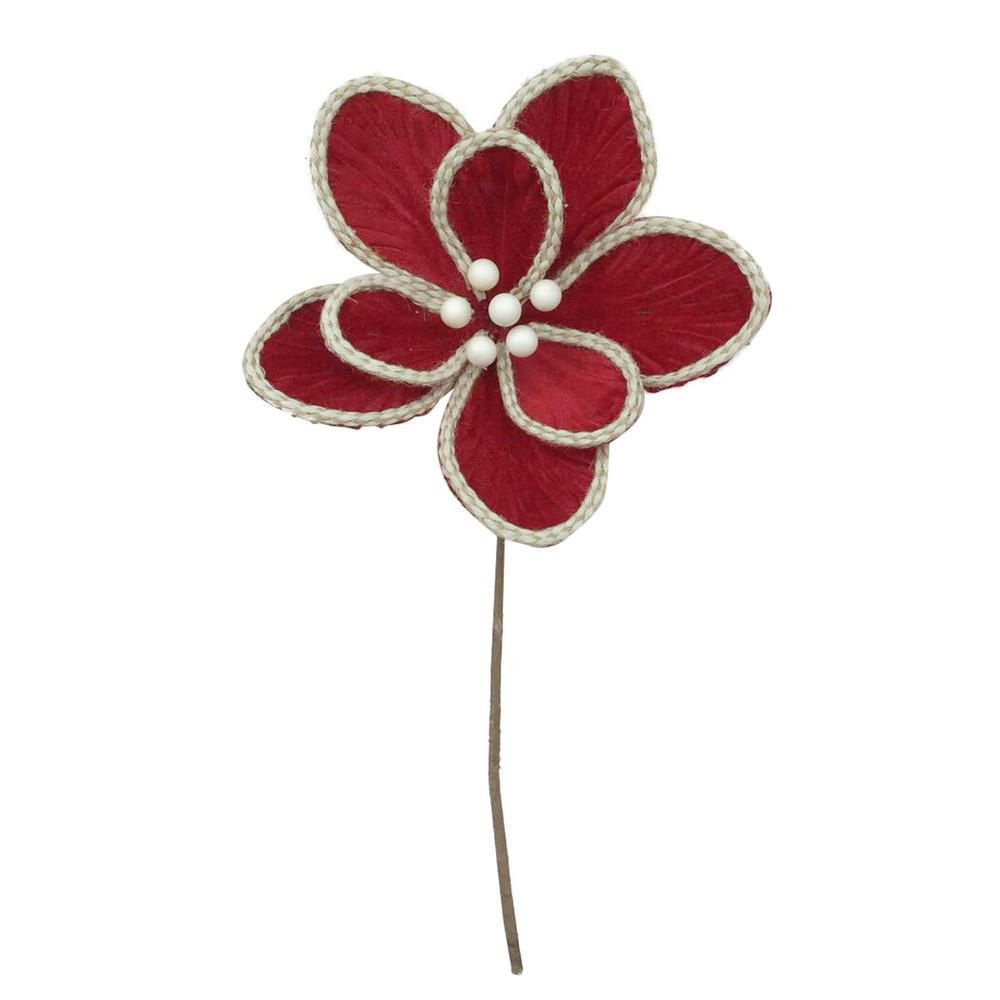 Flor decoracion bordes blancos FINLANDEK 1402501732 img #1