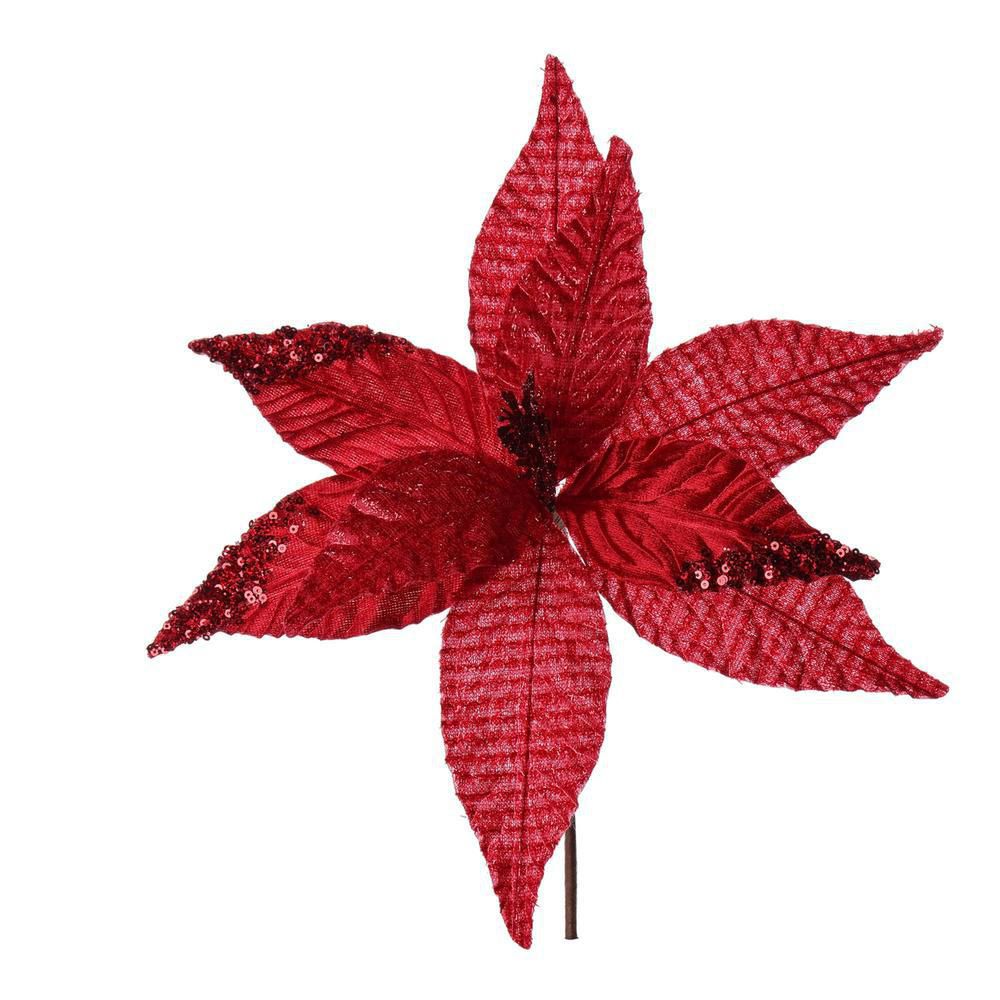 Flor pon roja decoracion FINLANDEK 1402501778 img #1