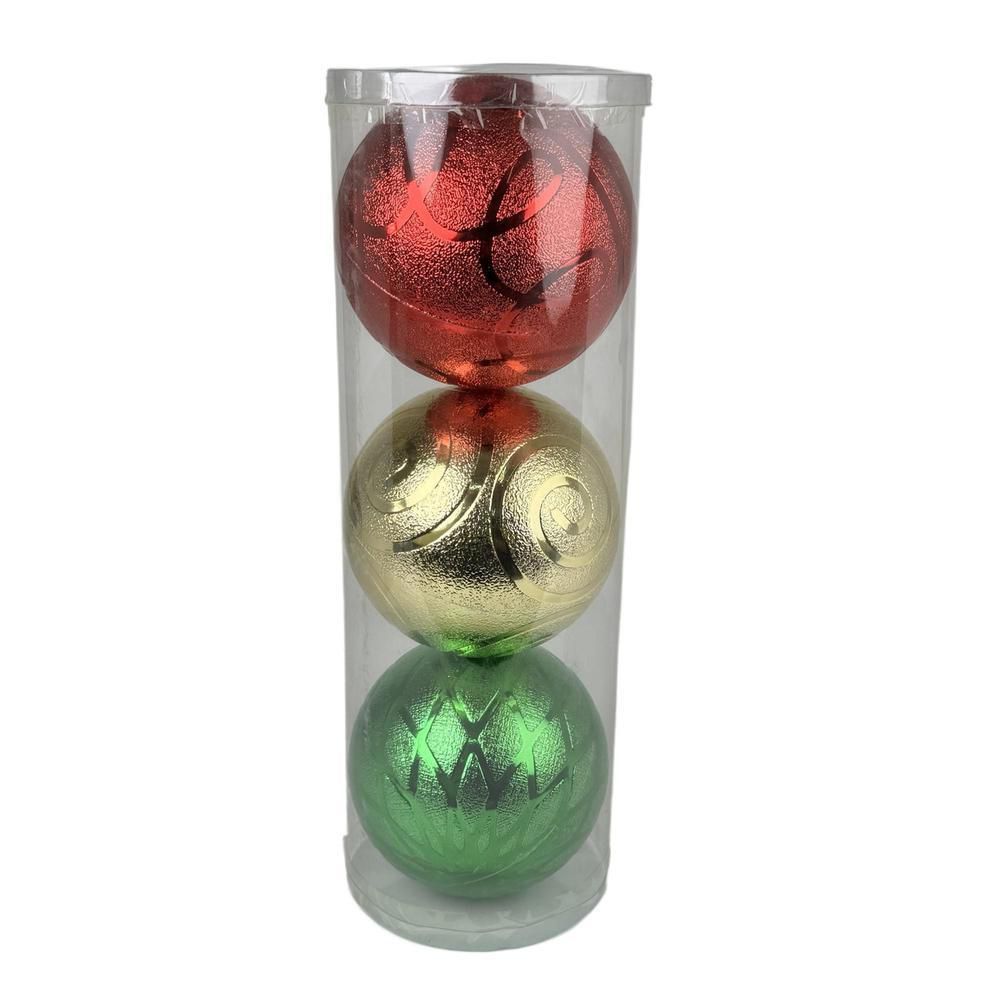 Set bola decorativa ornamentos  x3 FINLANDEK 1301200096 img #1