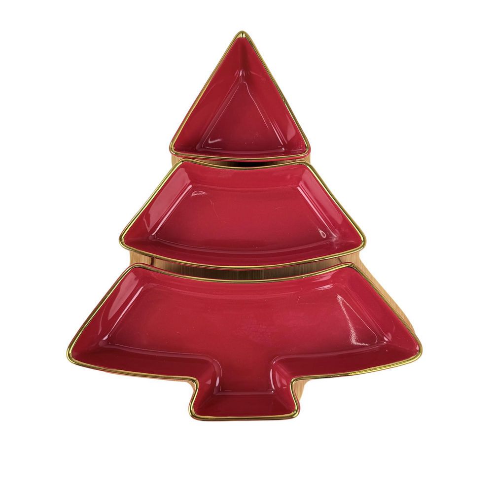 Set platos de arbol con base x4 FINLANDEK 1803700002 img #1
