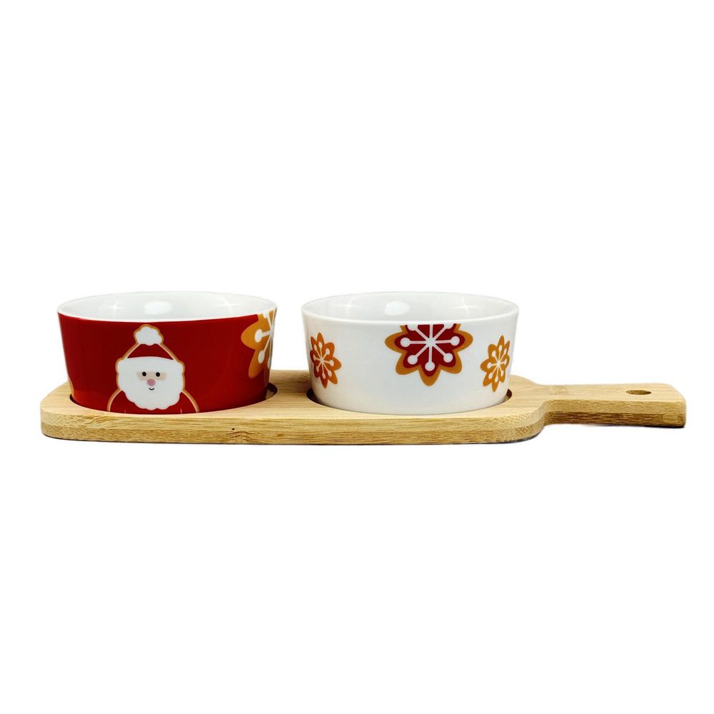 Set tazones copo con bandeja x2 FINLANDEK 1802000085 img #1