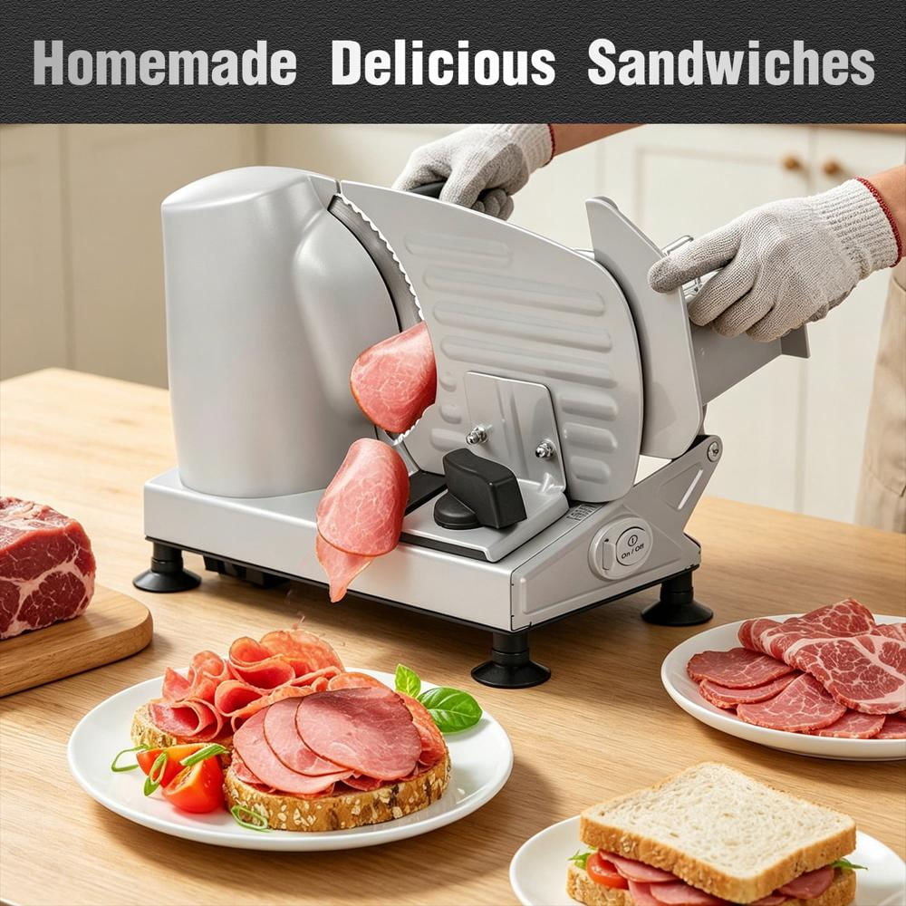 Cortadora De Alimentos Cuocco Pro 150W Con 2 Cuchillas img #2