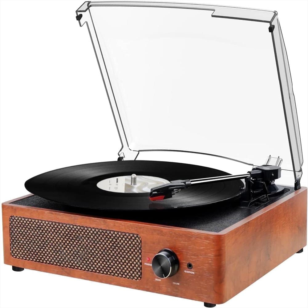 Tocadiscos Vintage Caymuller 3 Velocidades Con Parlantes Integrados img #1