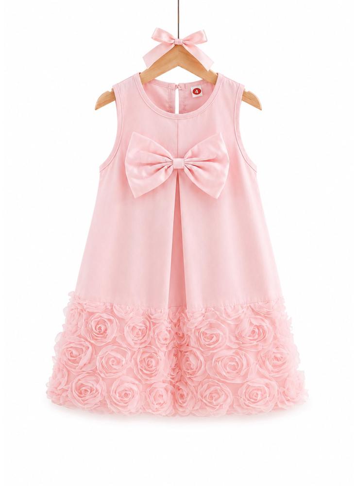 Vestido Niña Rosas img #1