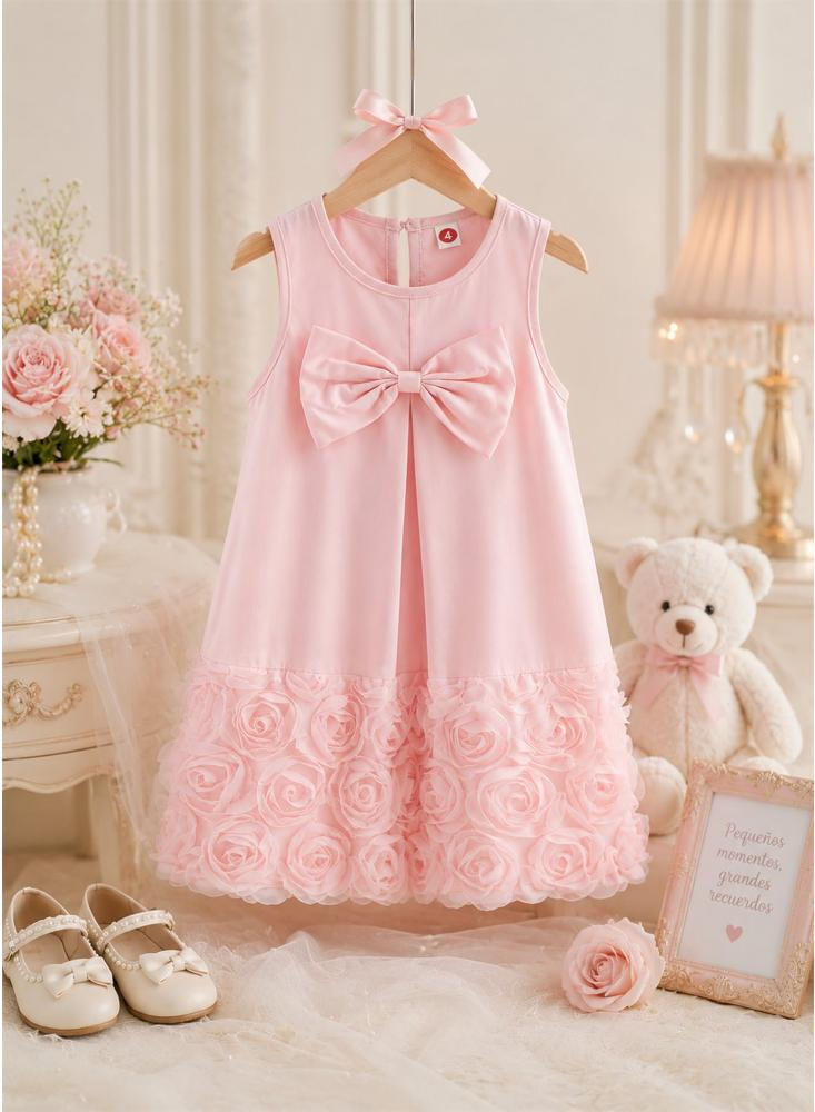 Vestido Niña Rosas img #2