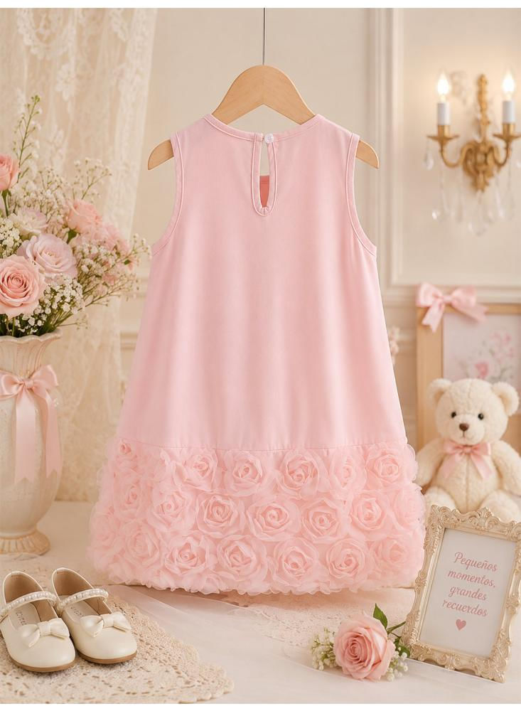 Vestido Niña Rosas img #3
