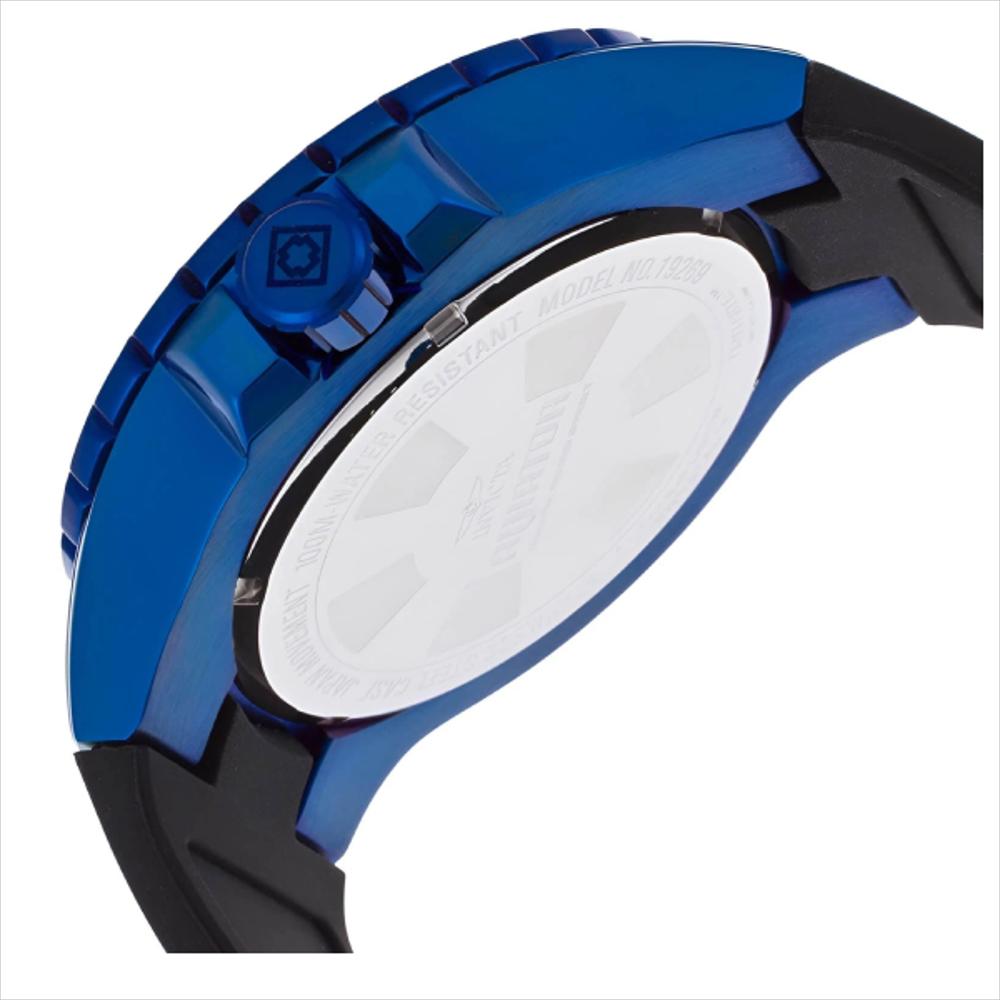 Reloj Invicta Aviator Hombre Negro Y Azul 52Mm img #3
