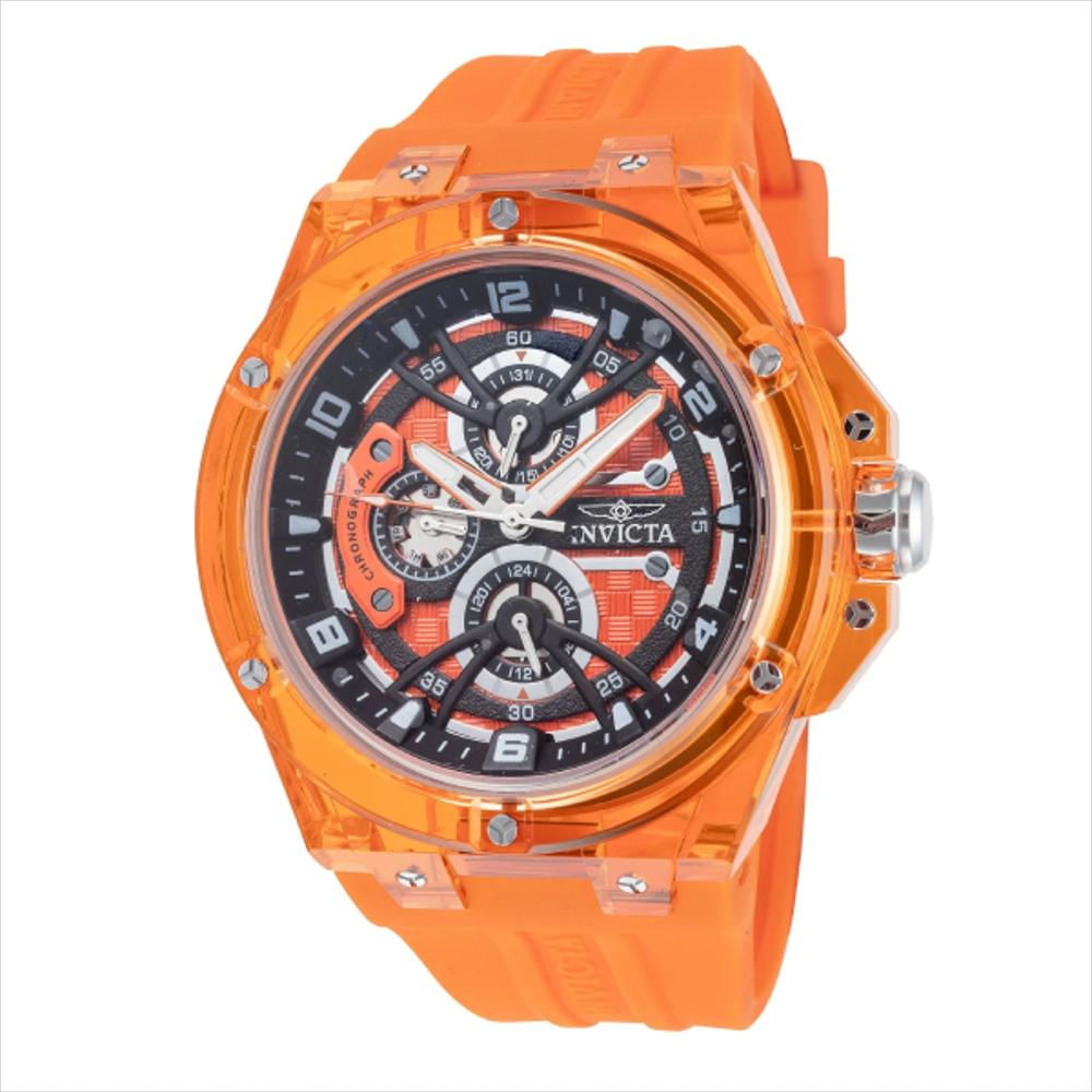 Reloj Invicta Hombre Racing Saphirex Naranja img #1