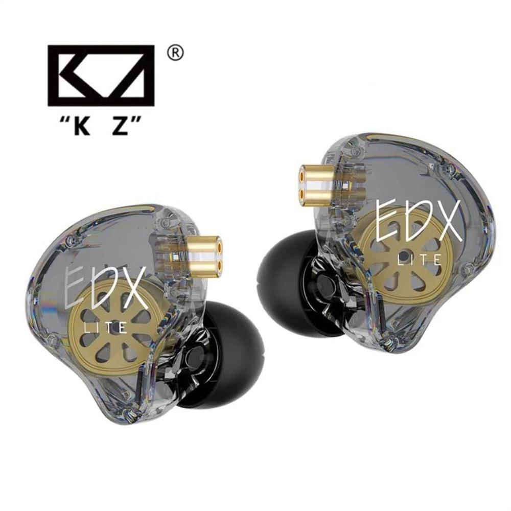 Audífonos Kz Edx Lite Color Gris Humo Sin Micrófono img #2