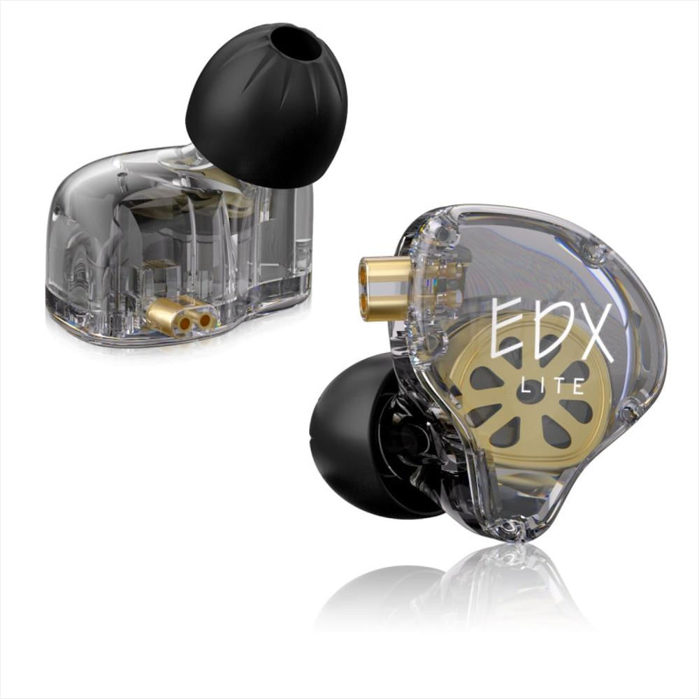 Audífonos Kz Edx Lite Color Gris Humo Sin Micrófono img #3